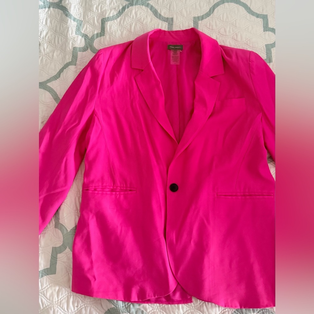 Sans Souci Vibrant Pink Blazer